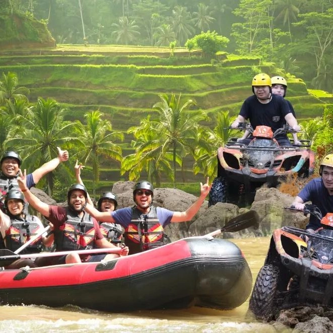 Combo ATV and River Rafting with Lunch